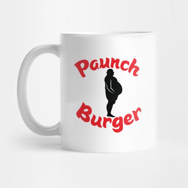 Paunch Burger by tvshirts